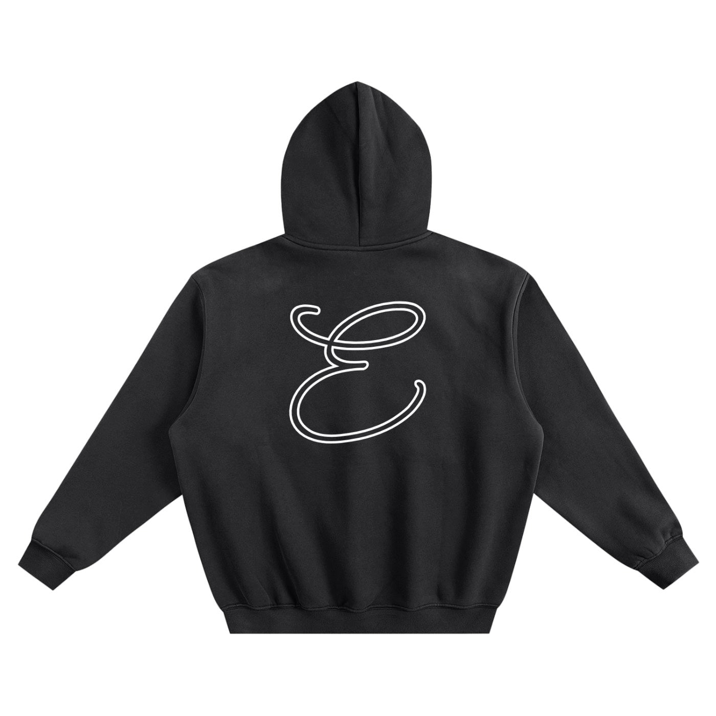 Linked E Hoodie - Black
